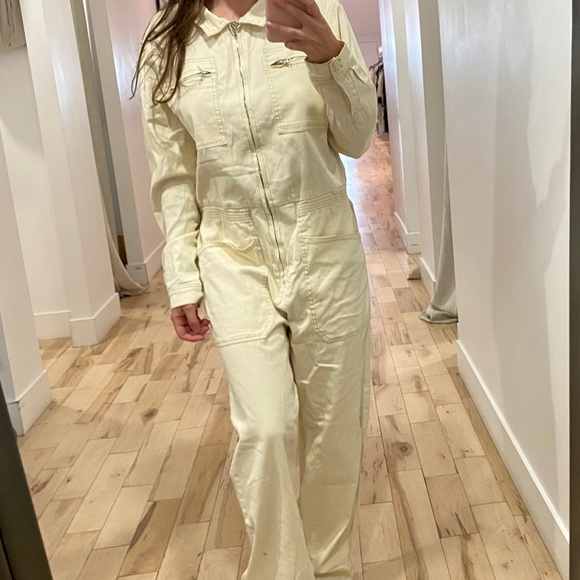 Pants - White boilersuit // L.F. Markey